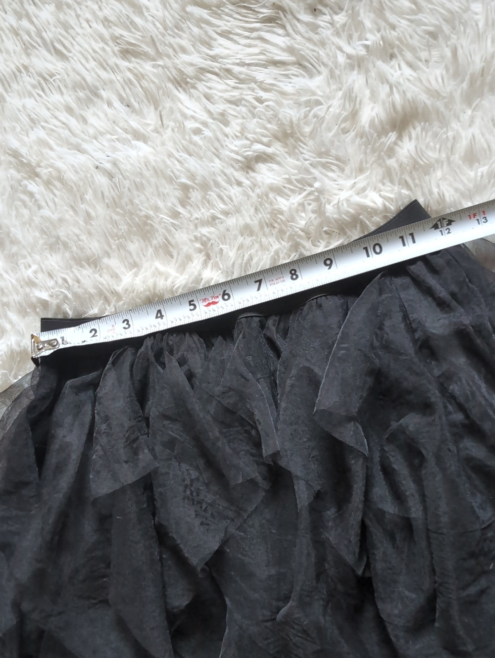 Blackmilk The Black Pirouette Layered Tulle Kawaii Goth Midi Skirt Small - Picture 12 of 13